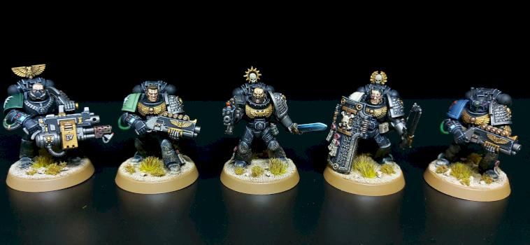 Deathwatch Converted Tactical Squad 1 by Monorati