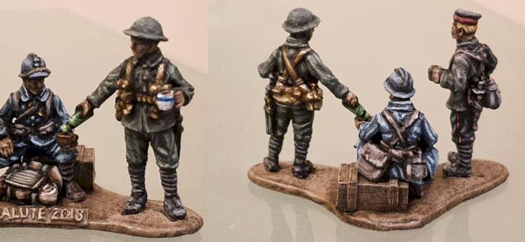 WW1 soldiers relaxing - Salute 2018 by Xaltotun454