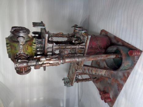 sector mechanicus galvanic industrial facility by thecat