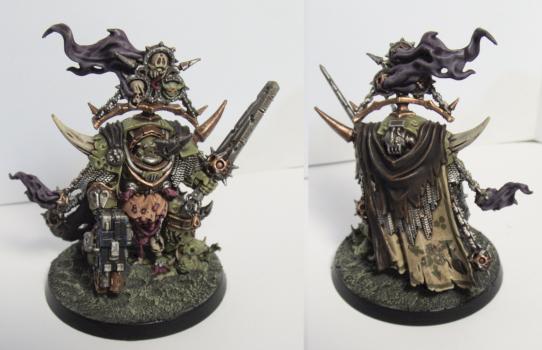 Death Guard Chaos Lord in Terminator Armor by Grub
