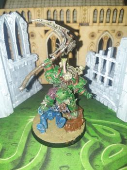 Typhus, Herald of the plague god, host of the destroyer hive by Metalhitman