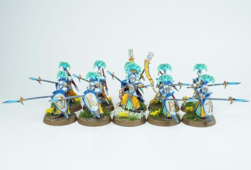 Vanari Auralan Wardens (Lumineth Realm-Lords) by Highelves.addict
