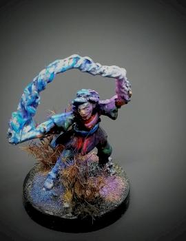 Corim the Kestrel, gnome wizard by Vossio