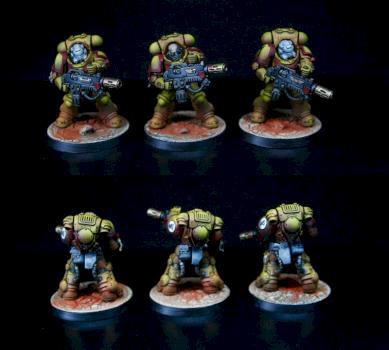 Imperial Fists Eradicator Squad by goblet