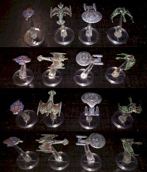 Starships from Star Trek: Frontiers game by rbelikov