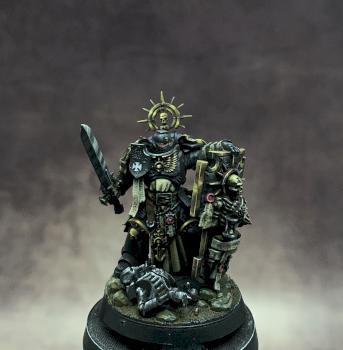 Black Templars Primaris Bladeguard Captain by superFLOWus