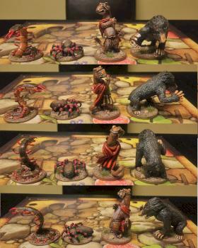 Bosses from Mice and Mystics game by rbelikov