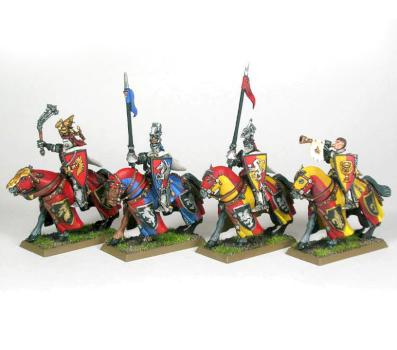 Bretonnia Grial Knights Command by Kito