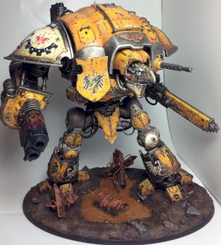 Hawkshroud Imperial Knight by Secret40kGeek