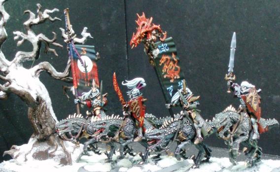 Converted Dark Elven Cavalry by miniaturz