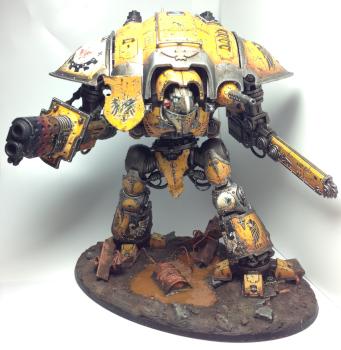 Hawkshroud Imperial Knight by Secret40kGeek