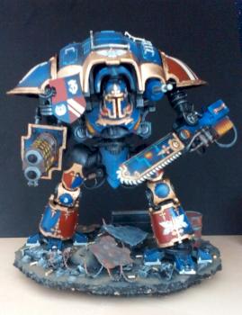 Ultramarine 40K Warhammer by Sandrina