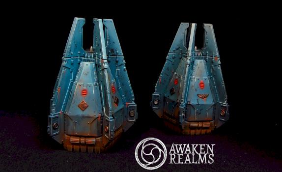 Space Wolves Drop Pods by Awaken Realms