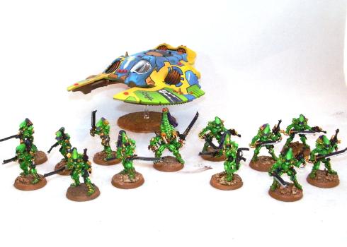 Eldar Striking Scorpions by P4Painting