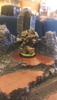 WIP plague marine by Nurglelite