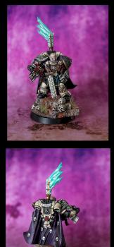 Mortifactors space marine captain (GW limited edition) by Carracci