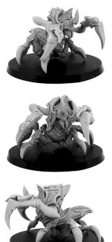 DOTA 2 Nyx Assassin 28mm scale. CASTED by warex