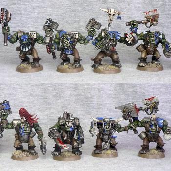 Deathskulls Ork Mobs by Kito