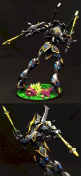 Eldar Wraithknight with Two Heavy Wraithcannons by allofher
