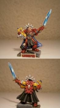 Space Marine Blood Angel Leonatos Captain by Treveron