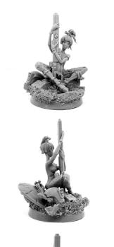 Female naked TAU SNIPER WARRIOR. CASTED by warex