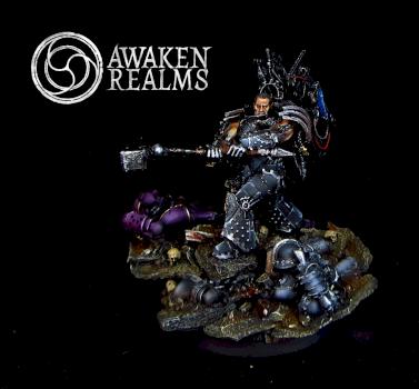Iron Hands Primarch Ferrus Manus by Awaken Realms