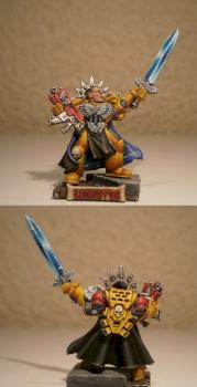 Space Marine Lamenter Leonatos Captain by Treveron