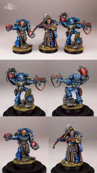 Ultramarines Captains by Anton Pryakhin