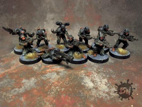 Elysian Drop Troop Squad by KeX