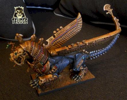 tomb king sphinx by teudge