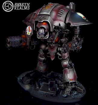 Chaos Knight Sons of Horus Black Legion by Awaken Realms