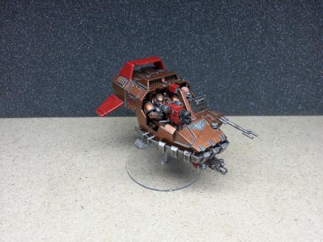 Minotaurs Landspeeder by LegionofOne