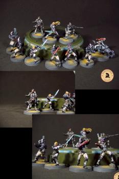 Aleph Warband, for play level by Estudio Mirmidonia