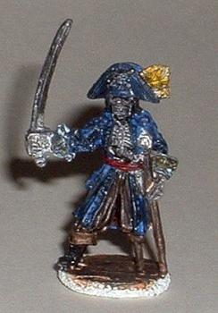 Skeleton Pirate by Kurirrin