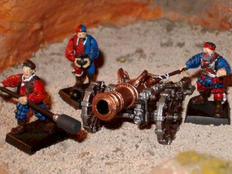 Empire cannon and crew by landshaper