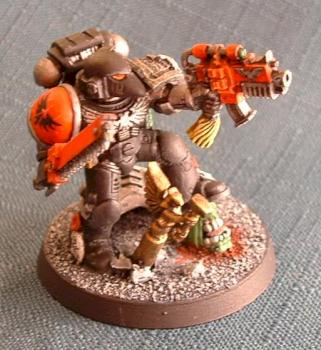 Deathwatch Space Marine by psiekier