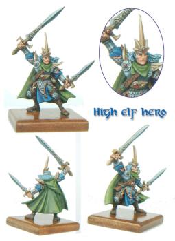 High Elf Hero by Moheji