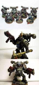 Chaos Death Guard Plague Marines by hoffmangler