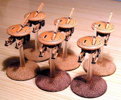 Tau Gun Drones by Corvus