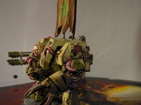Deathguard Dread TL Lascannon by gelaendeguru
