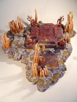 socle de slanesh by armees de gehenne