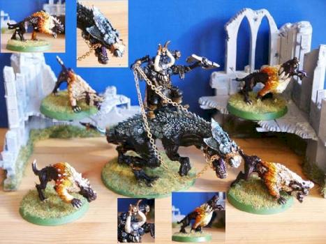 40k Lord on Carnosaur by Kaya