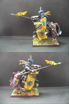 Warhammer Bretonnian Knight of Realm by tinman755