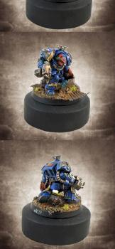 Crimson Fists Space Hulk Terminator by camelson