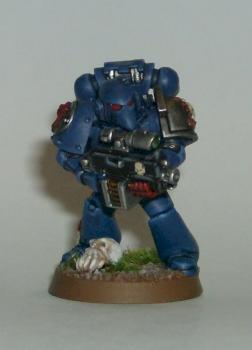 Crimson Fist Space Marine by edsgotjive