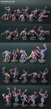 Chaos Deamons Pink Horrors by BloodyBeast.com