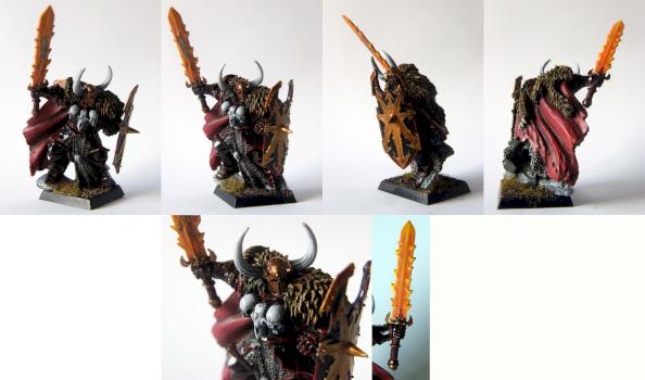 Archaon on foot by AdamGrant