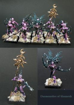 Daemonettes of Slannesh by thefigurecorner