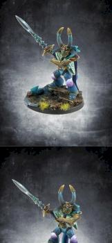 Tzeentch sorcerer by Orkish