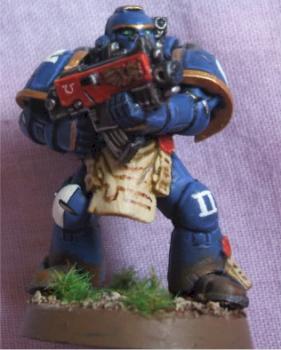 ultramarine trooper by traitorandproud